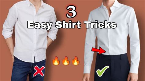 shirt tucking tricks.